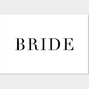 Bride T-Shirt Posters and Art